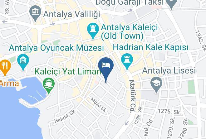 Muratpasa - Grand Erken Hotel Maps