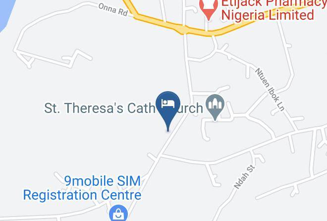Ikot Ndien - Grand Eti Hotel Maps