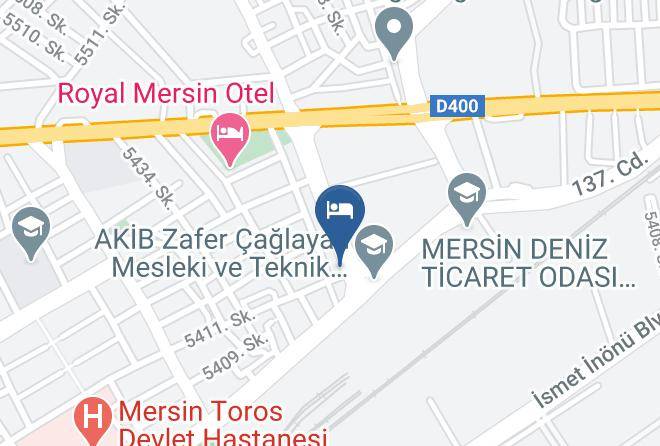 Akdeniz - Grand Ezel Hotel Maps