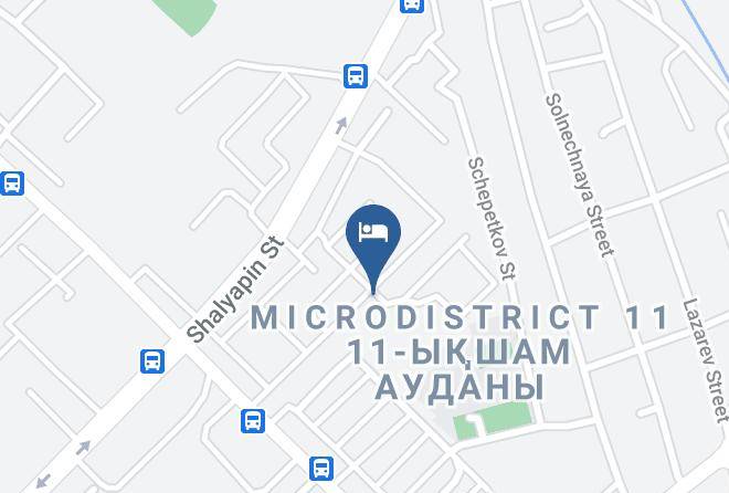 Almaty City - Grand Family Hotel Maps
