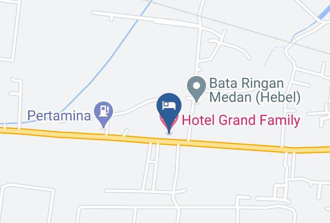 Serdang Bedagai Regency - Hotel Grand Family Maps