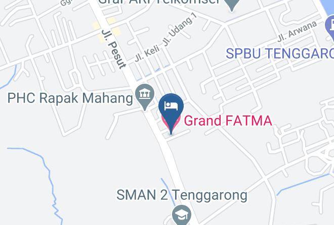Kutai Kartanegara - Grand Fatma Hotel Maps