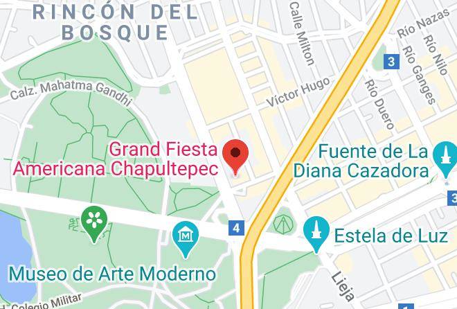 Miguel Hidalgo - Grand Fiesta Americana Chapultepec Maps
