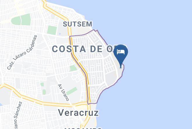 Boca Del Rio - Grand Fiesta Americana Veracruz Maps