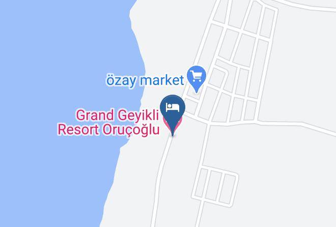Ezine - Grand Geyikli Resort Orucoglu Maps