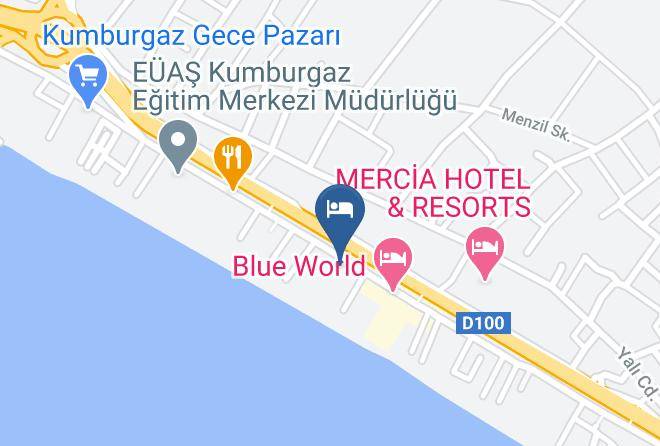 Kumburgaz - Grand Gold Hotel Maps