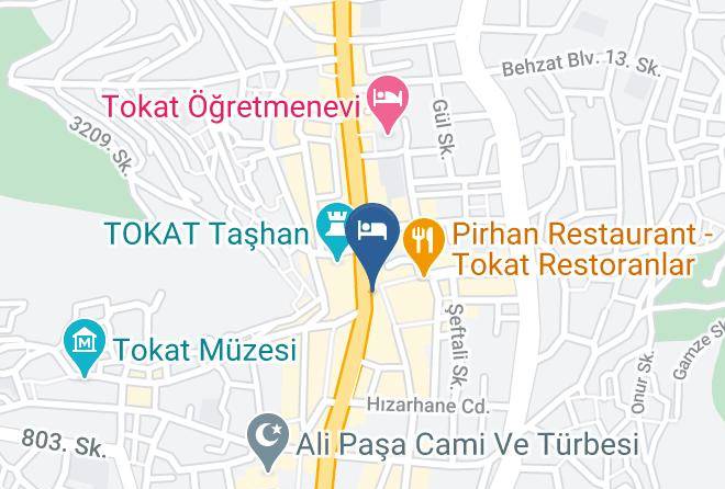 Tokat Yasmeydan - Grand Gumus Otel Maps
