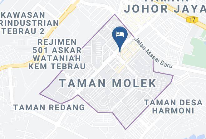 Johor Bahru - Grand Hallmark Hotel Johor Bahru Maps