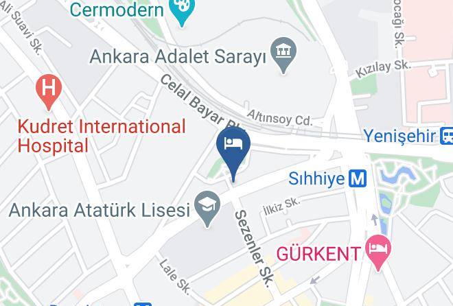 Grand Hamit Hotel Map