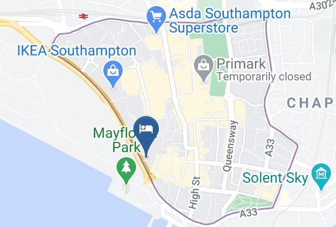 Southampton - Grand Harbour Hotel Maps