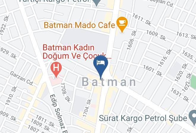 Batman Pinarbasi - Batman Grand Hasankeyf Otel Maps