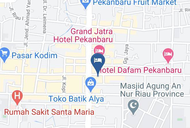 Pekanbaru - Grand Hawaii Hotel Pekanbaru Maps