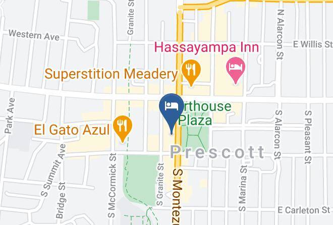 Yavapai - The Grand Highland Hotel Maps