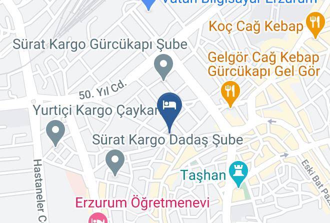 Yakutiye - Hotel Grand Hitit Maps
