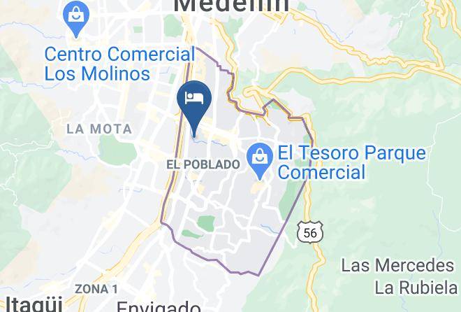 Medellin - Grand Hostel Medellin Maps