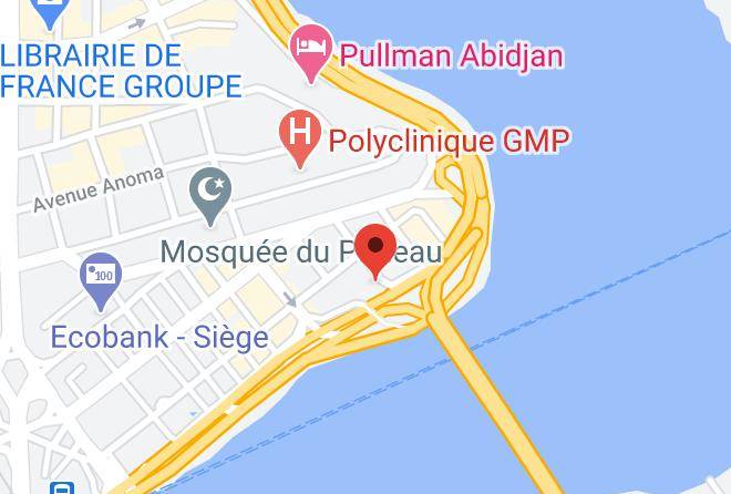 Abidjan - Grand Hotel Maps