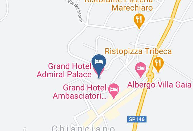 Siena - Grand Hotel Admiral Palace Maps