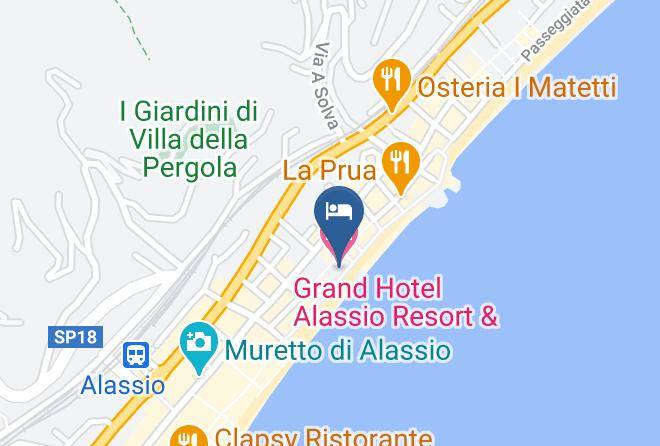 Savona - Grand Hotel Alassio Resort & Spa Maps