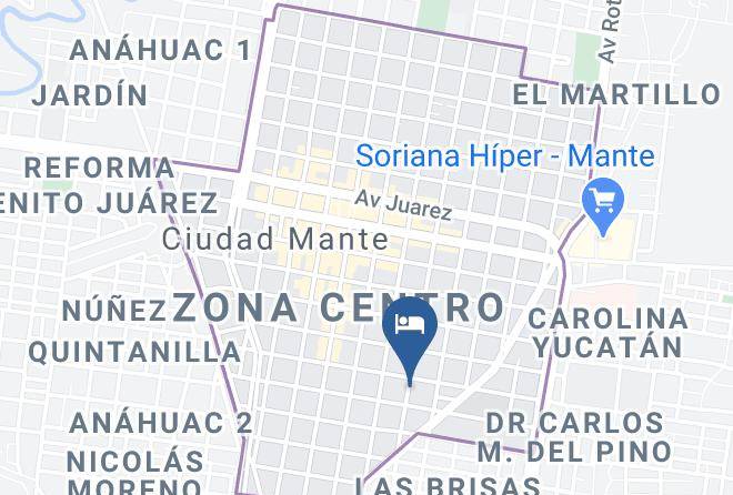 El Mante Municipality - Grand Hotel Amigo Maps