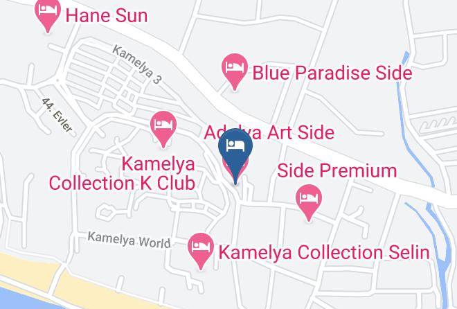 Manavgat - Adalya Art Side Maps