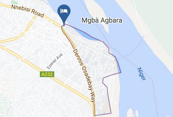 Asaba - Grand Hotel Asaba Maps