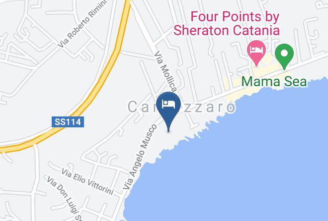 Catania - Grand Hotel Baia Verde Maps