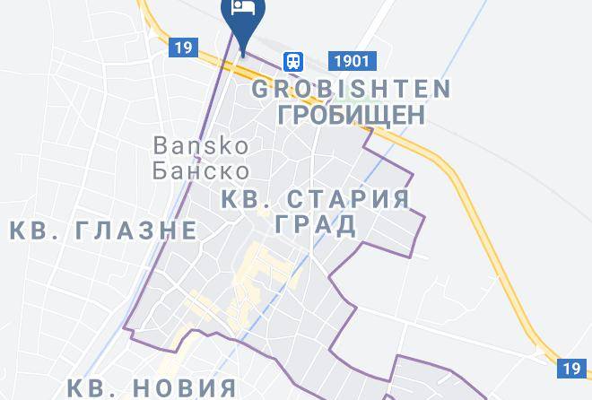 Bansko - Grand Hotel Bansko Maps