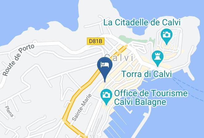 Northernsica - Grand Hotel Calvi Maps
