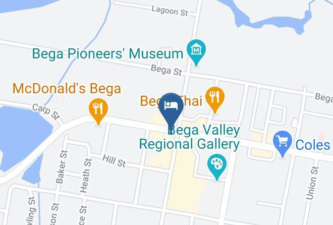 Bega Valley - Grand Hotel Maps