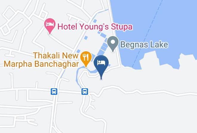 Pokhara - Grand Hotel Begnas Maps