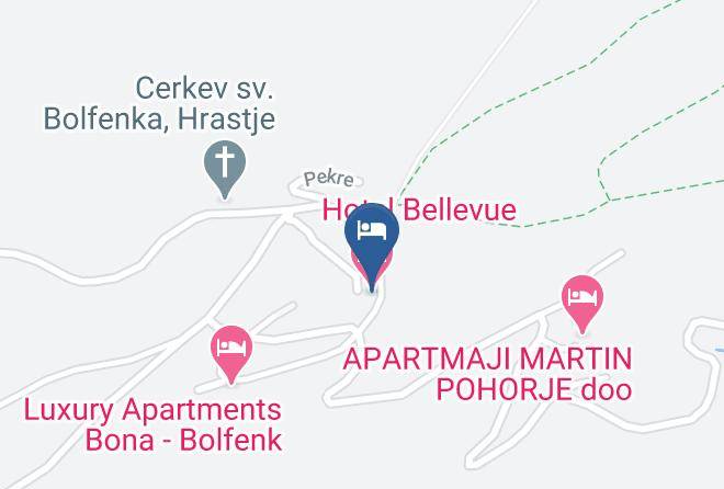 Maribor - Grand Hotel Bellevue Maps