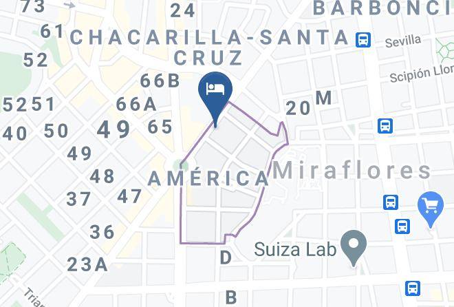 San Isidro - Grand Hotel Betsy Maps