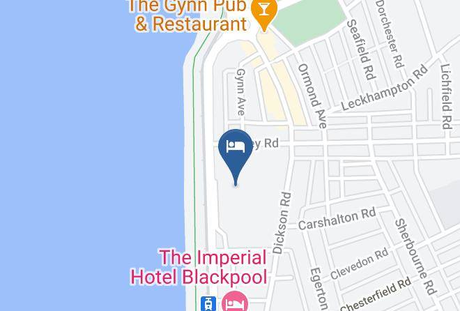 Blackpool - Grand Hotel Blackpool Maps