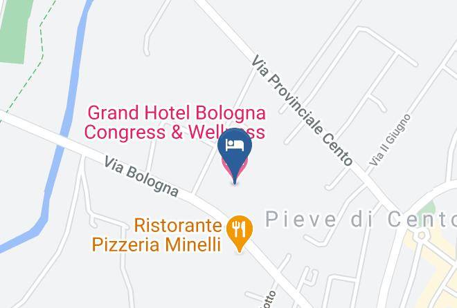 Bologna - Grand Hotel Bologna Congress & Wellness Maps