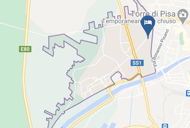 Pisa - Grand Hotel Bonanno Maps