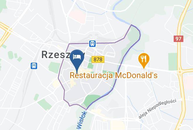 Rzeszow - Grand Hotel Boutique Maps