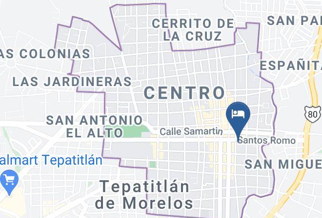 Tepatitlan De Morelos - Grand Hotel Boutique Tepatitlan Maps