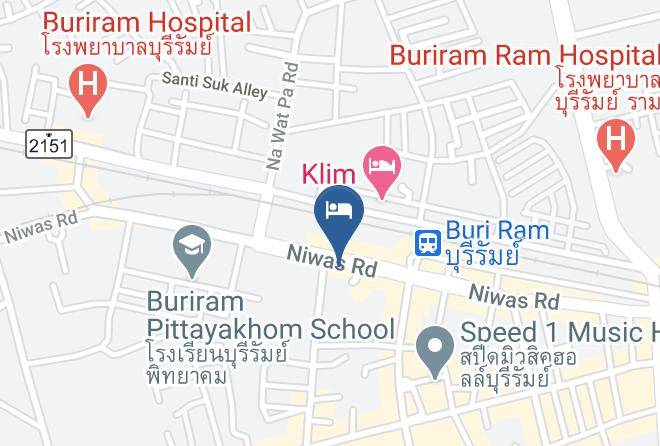 Amphoe Mueang Buri Ram - Grand Hotel Buriram Maps
