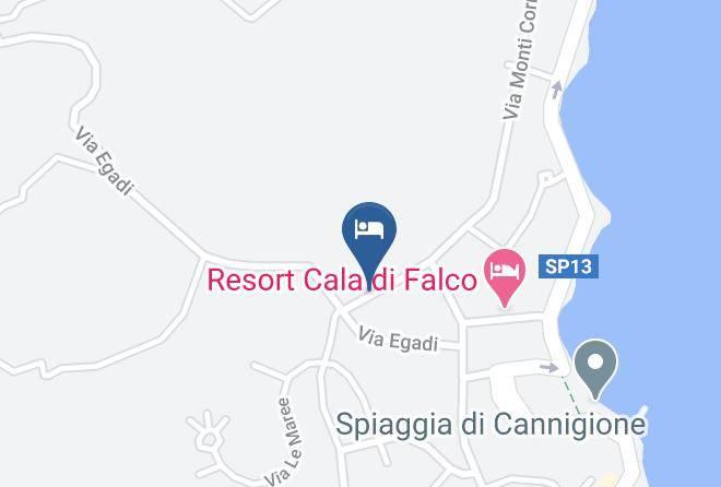 Sassari - Grand Hotel Cannigione Maps