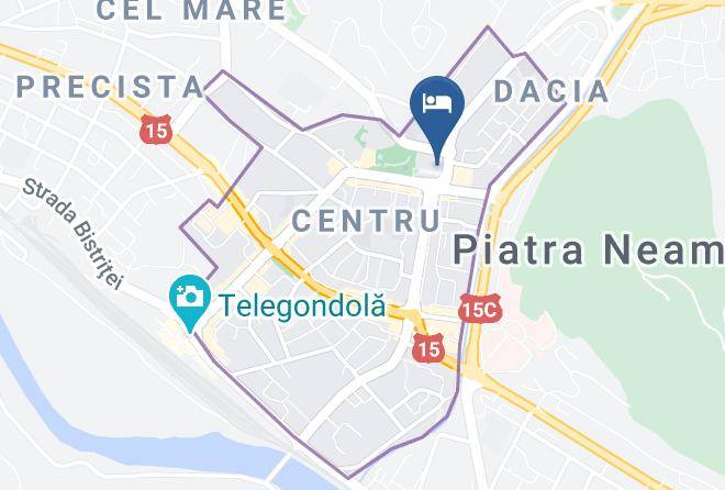 Piatra Neamt - Grand Hotel Ceahlau Maps