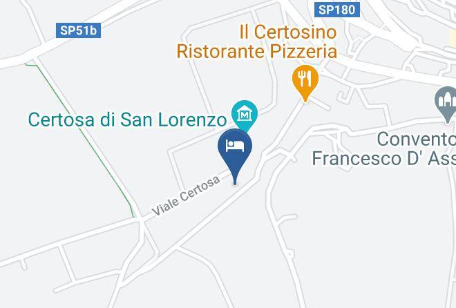 Salerno - Grand Hotel Certosa Maps