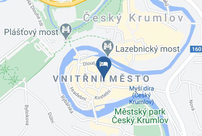 Cesky Krumlov - Grand Hotel Maps