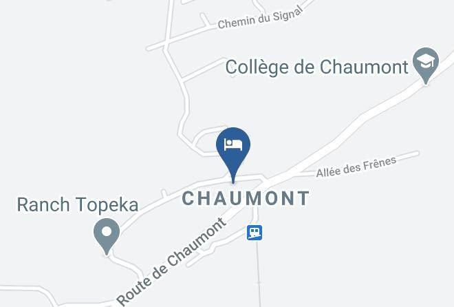 Grand Hotel Chaumont Sa Map