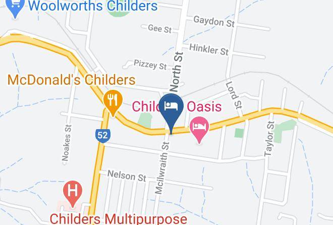 Grand Hotel Childers Map