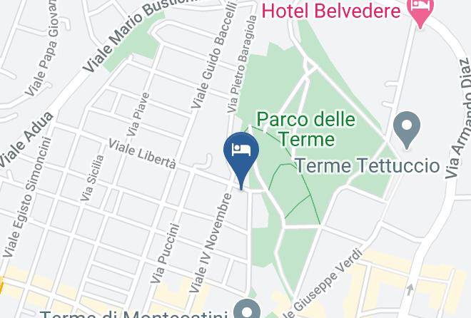 Pistoia - Grand Hotel Croce Di Malta Wellness E Golf Maps