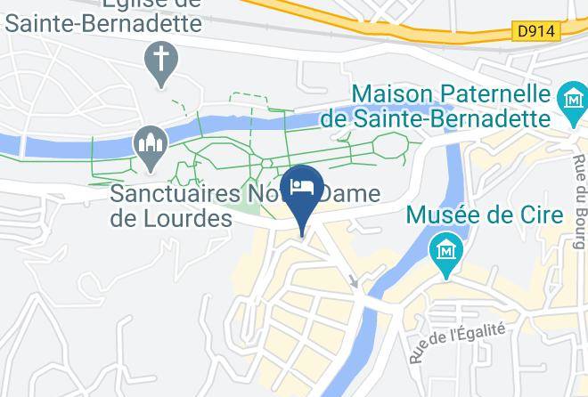 Hautes Pyrenees - Grand Hotel D'angleterre Maps