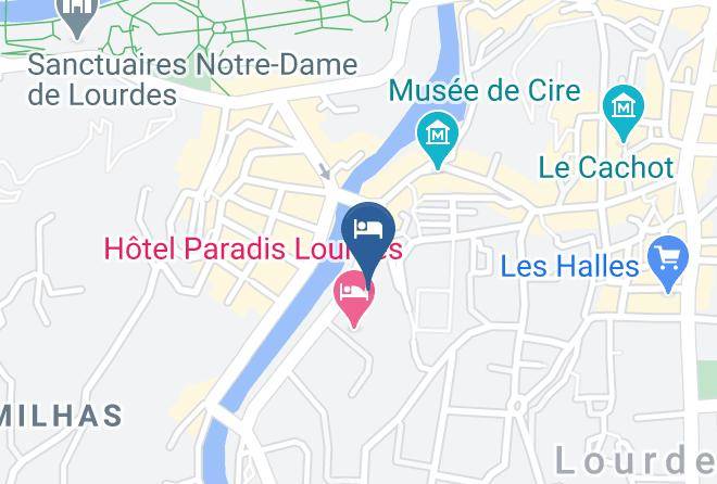 Hautes Pyrenees - Grand Hotel D'espagne Maps