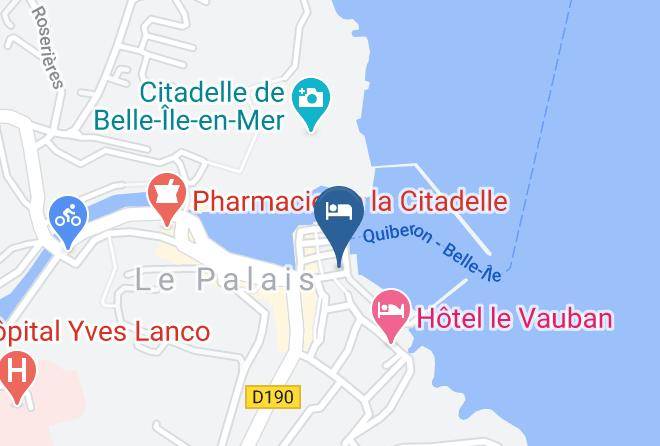 Grand Hotel De Bretagne Map