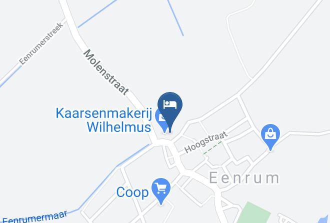 Het Hogeland - Grand Hotel De Kromme Raake Maps