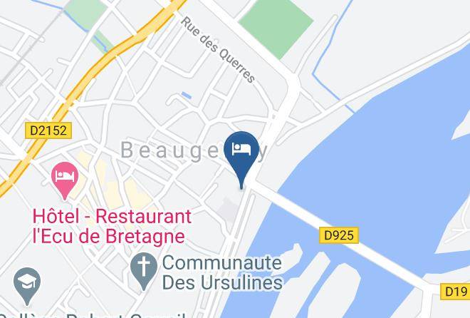 Loiret - Grand Hotel De L'abbaye Beaugency 3 Etoiles Maps